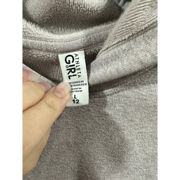 Athleta Large Youth light pink hoodie - Picture 2 of 3